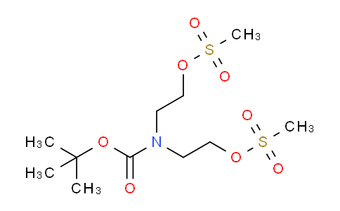 CAS No. 401518-11-4, N-Boc-N,N-Bis{2-[(methanesulfonyl)oxy]ethyl}amine