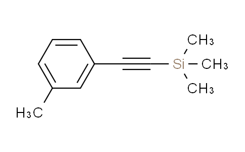 CAS No. 40230-90-8, trimethyl[(3-methylphenyl)ethynyl]silane