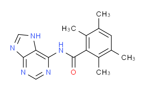 CAS No. 4160-63-8, 2,3,5,6-tetramethyl-N-(7H-purin-6-yl)benzamide