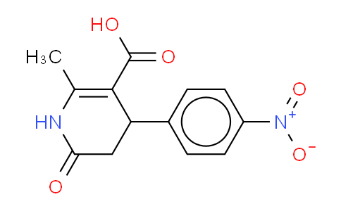 CAS No. 423120-04-1, 1,4,5,6-Tetrahydro-2-methyl-6-oxo-4-[4-(nitro)phenyl]-3-pyridinecarboxylic?acid