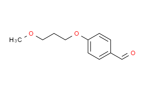 CAS No. 42580-35-8, 4-(3-methoxypropoxy)benzaldehyde