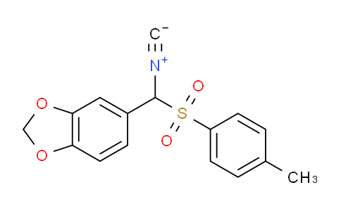CAS No. 428816-43-7, 5-[Isocyano(toluene-4-sulphonyl)methyl]-1,3-benzodioxole