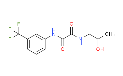 CAS No. 433241-66-8, N1-(2-Hydroxypropyl)-N2-(3-(trifluoromethyl)phenyl)oxalamide