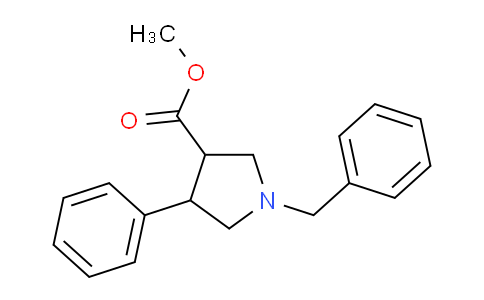 CAS No. 438492-33-2, methyl1-benzyl-4-phenylpyrrolidine-3-carboxylate
