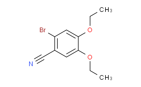 CAS No. 445005-64-1, 2-Bromo-4,5-diethoxybenzonitrile