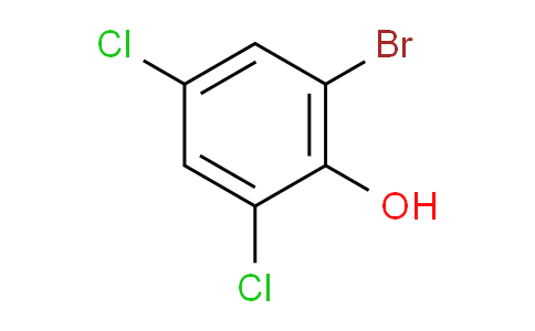 CAS No. 4524-77-0, 2-Bromo-4,6-dichlorophenol