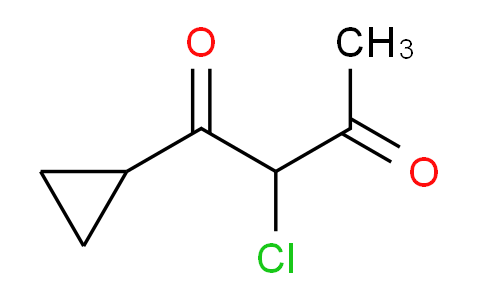 CAS No. 473924-31-1, 2-Chloro-1-cyclopropyl-1,3-butanedione