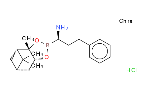 CAS No. 476334-33-5, (R)-BorohomoPhe-(+)-Pinanediol-HCl