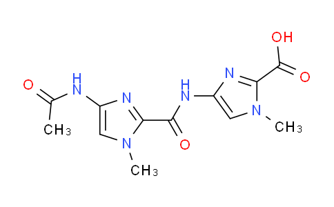 CAS No. 484017-92-7, 4-(4-Acetamido-1-methyl-1H-imidazole-2-carboxamido)-1-methyl-1H-imidazole-2-carboxylic acid