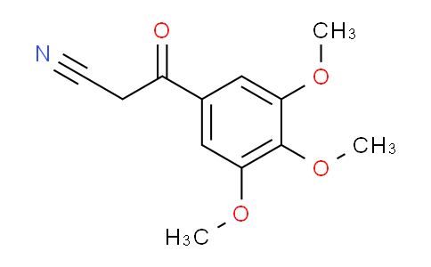 CAS No. 50606-35-4, 3-Oxo-3-(3,4,5-trimethoxyphenyl)propanenitrile