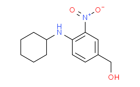 CAS No. 509094-02-4, (4-(Cyclohexylamino)-3-nitrophenyl)methanol