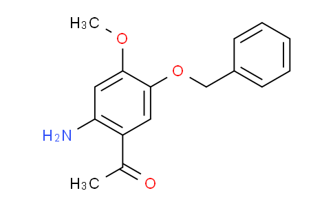 CAS No. 516526-41-3, 1-[2-amino-4-methoxy-5-(phenylmethoxy)phenyl]-Ethanone