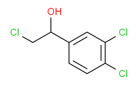 CAS No. 53065-95-5, 2-Chloro-1-(3,4-dichloro-phenyl)-ethanol