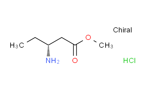 CAS No. 532435-35-1, (R)-Methyl3-AminopentanoateHydrochloride