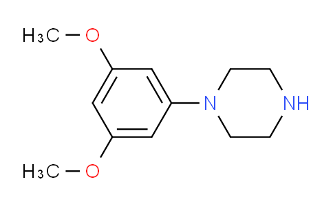 CAS No. 53557-93-0, 1-(3,5-Dimethoxyphenyl)piperazine