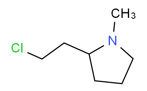CAS No. 54777-54-7, 2-(2-Chloroethyl)-1-methylpyrrolidine