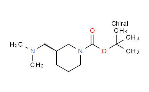 1002359-82-1 | R-3-(Dimethylaminomethyl)-N-Boc-piperidine