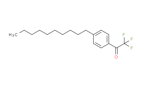 CAS No. 100444-41-5, 1-(4-Decylphenyl)-2,2,2-trifluoroethanone