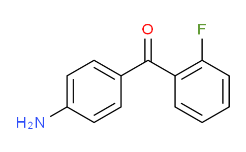 CAS No. 10055-39-7, (4-Aminophenyl)(2-fluorophenyl)methanone