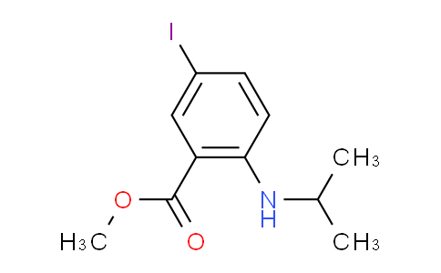CAS No. 1007374-49-3, Methyl 5-iodo-2-(isopropylamino)benzoate