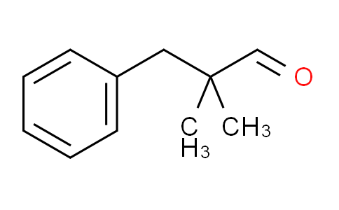 CAS No. 1009-62-7, 2,2-Dimethyl-3-phenylpropanal