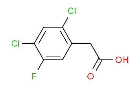CAS No. 10129-77-8, 2-(2,4-Dichloro-5-fluorophenyl)acetic acid