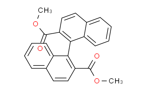 CAS No. 101758-48-9, 1-(2-methoxycarbonyl-1-naphthalenyl)-2-naphthalenecarboxylic acid methyl ester