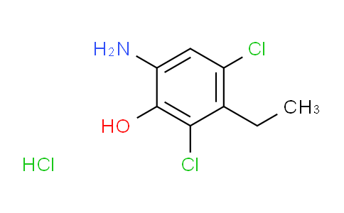 CAS No. 101819-99-2, 6-Amino-2,4-dichloro-3-ethylphenol hydrochloride