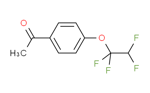 CAS No. 101975-15-9, 1-[4-(1,1,2,2-tetrafluoroethoxy)phenyl]ethanone