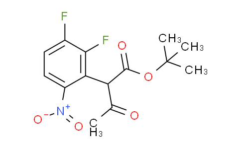 CAS No. 1022112-25-9, Tert-butyl 2-(2,3-difluoro-6-nitrophenyl)-3-oxobutanoate