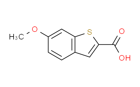 CAS No. 102539-79-7, 6-methoxy-1-benzothiophene-2-carboxylic acid