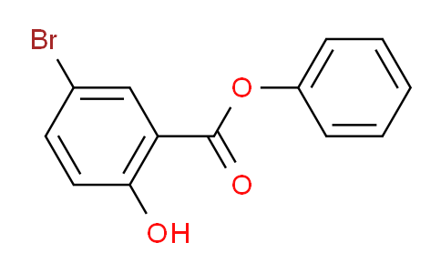CAS No. 10268-63-0, Phenyl 5-bromo-2-hydroxybenzoate