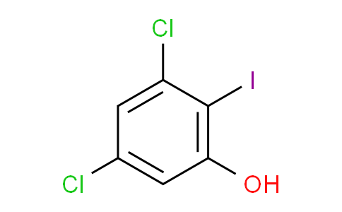CAS No. 1028332-19-5, 3,5-Dichloro-2-iodophenol