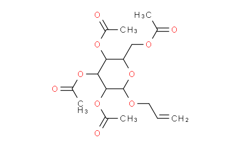 CAS No. 10343-15-4, acetic acid (3,4,5-triacetyloxy-6-prop-2-enoxy-2-oxanyl)methyl ester