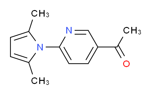 CAS No. 1035235-44-9, 1-[6-(2,5-dimethyl-1-pyrrolyl)-3-pyridinyl]ethanone