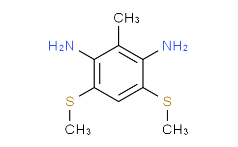 CAS No. 104983-85-9, 2-Methyl-4,6-bis(methylthio)benzene-1,3-diamine