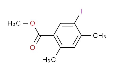 CAS No. 1052647-27-4, 5-iodo-2,4-dimethylbenzoic acid methyl ester