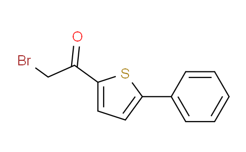 CAS No. 10531-43-8, 2-bromo-1-(5-phenyl-2-thiophenyl)ethanone