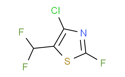 CAS No. 105315-45-5, 4-chloro-5-(difluoromethyl)-2-fluorothiazole