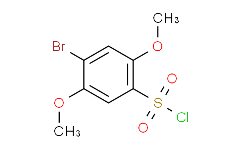 CAS No. 105355-27-9, 4-Bromo-2,5-dimethoxybenzene-1-sulfonyl chloride