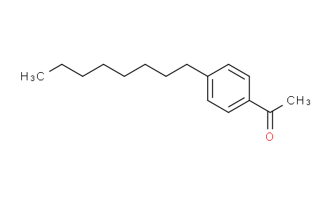 CAS No. 10541-56-7, 1-(4-Octylphenyl)ethanone