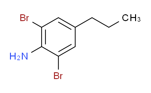 CAS No. 10546-64-2, 2,6-DibroMo-4-n-propylaniline