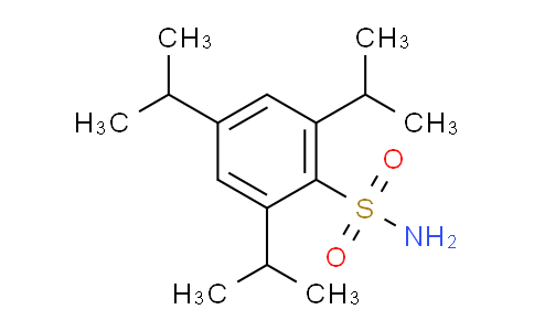 CAS No. 105536-22-9, 2,4,6-tri(propan-2-yl)benzenesulfonamide