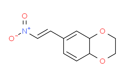 CAS No. 10554-65-1, 6-(2-nitroethenyl)-2,3,4a,8a-tetrahydro-1,4-benzodioxin
