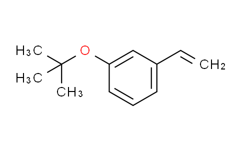CAS No. 105612-79-1, 1-(tert-Butoxy)-3-ethenylbenzene