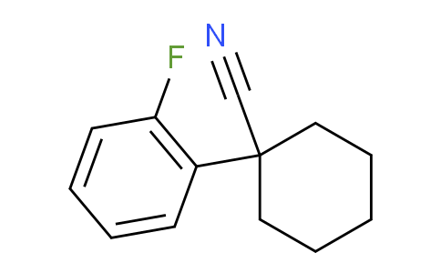 CAS No. 106795-72-6, 1-(2-fluorophenyl)-1-cyclohexanecarbonitrile