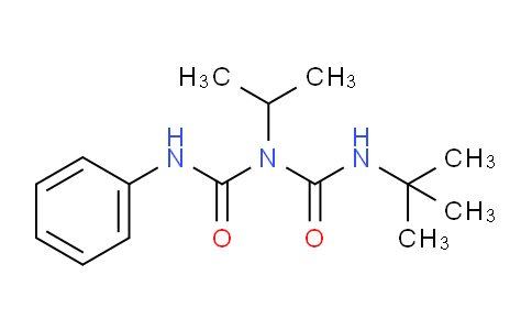 CAS No. 107484-83-3, 1-[anilino(oxo)methyl]-3-tert-butyl-1-propan-2-ylurea