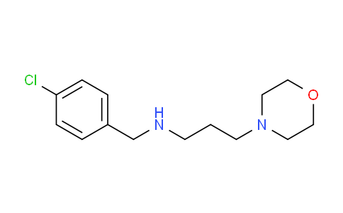 CAS No. 107921-37-9, N-(4-Chlorobenzyl)-3-morpholinopropan-1-amine