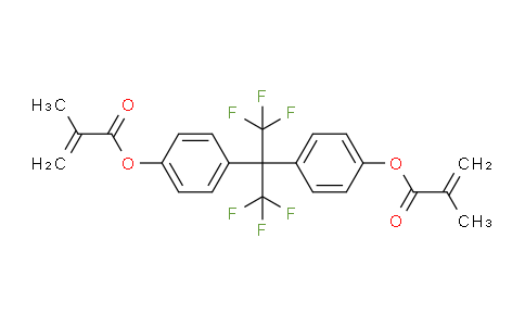 CAS No. 108050-42-6, 2-methyl-2-propenoic acid [4-[1,1,1,3,3,3-hexafluoro-2-[4-(2-methyl-1-oxoprop-2-enoxy)phenyl]propan-2-yl]phenyl] ester