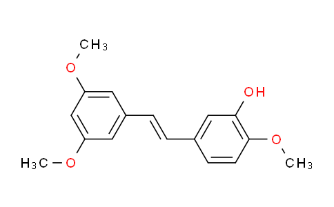 CAS No. 108957-73-9, (E)-3'-Hydroxy-3,5,4'-trimethoxystilbene